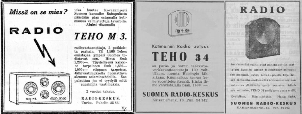 Radio-Keskus_HS_no_298_1929__Suomen_Radio-Keskus_Radiosanoma_no_2_1931__Suomen_Radio-Keskus_Aitosuomalainen_no_49_1931.jpg